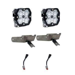 Ford Super Duty Fog Light Pocket Kit - Baja Designs - Squadron 2.0 Sport - `99-`10 Ford Super Duty Fog Light Pocket Kit - Baja Designs - Squadron 2.0 Sport - `99-`10